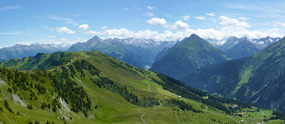 Bellissimo panorama delle Dolomiti in Alto Adige